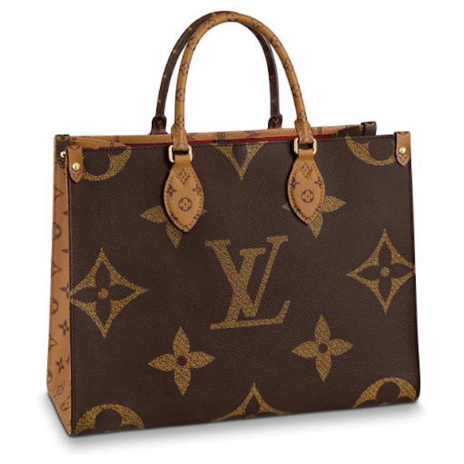 Louis Vuitton OnTheGo MM tote bag brown monogram canvas 2024