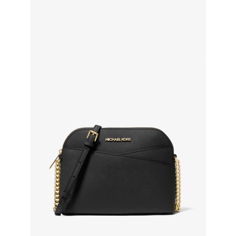 Michael Kors Jet Set Travel Medium Dome Crossbody black 2025