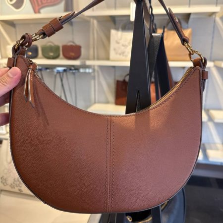 Fossil Shae Small Hobo Medium Brown - Ready Stock US - Ready Stock USA
