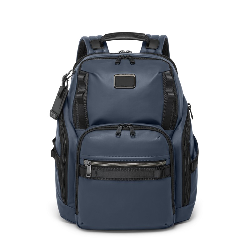 Tumi Alpha Bravo Davis backpack navy blue casual 2024