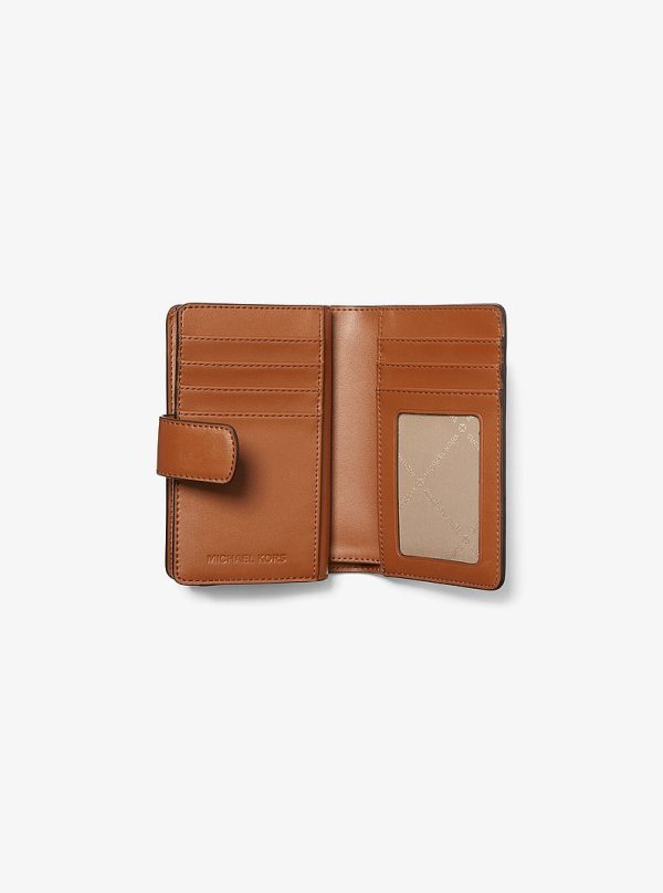 Michael Kors Medium Signature Logo Wallet Vanilla - Preorder