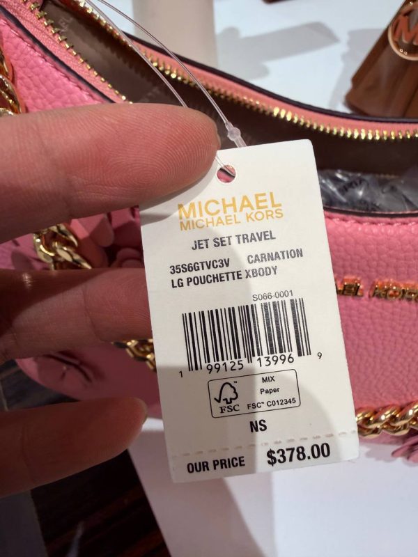 Michael Kors Jet Set Travel Large Embellished Pouchette Crossbody Bag - Preorder