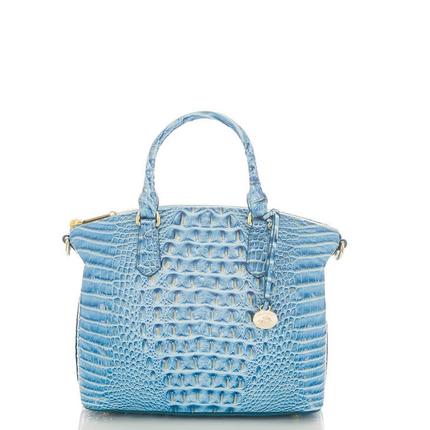 Brahmin Blue Westlake handbag cerulean blue sculptural 2026