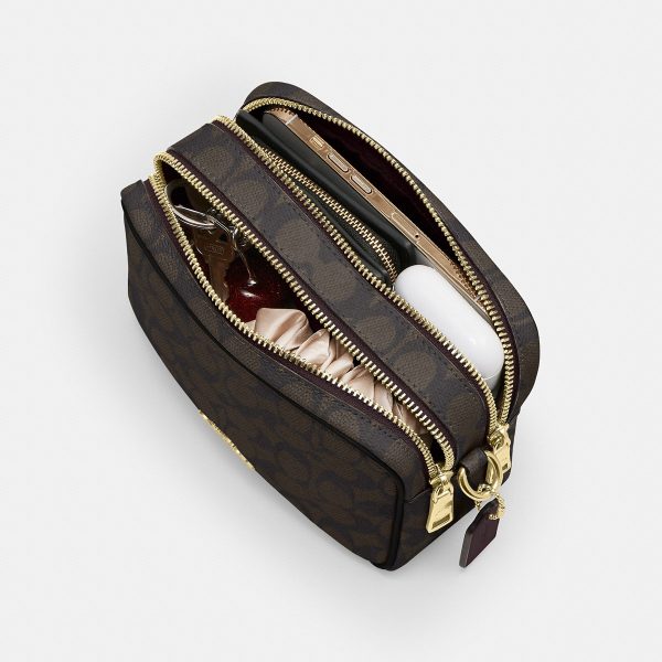 Coach Mini Carey Crossbody Bag In Signature Canvas - Preorder