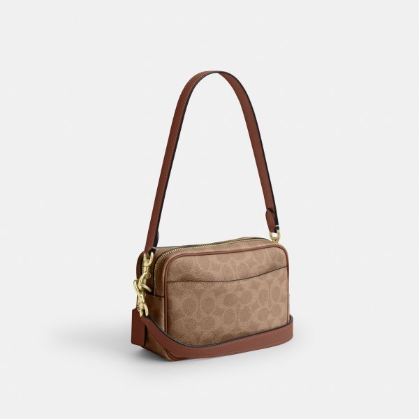Coach Mini Carey Crossbody Bag In Signature Canvas - Preorder
