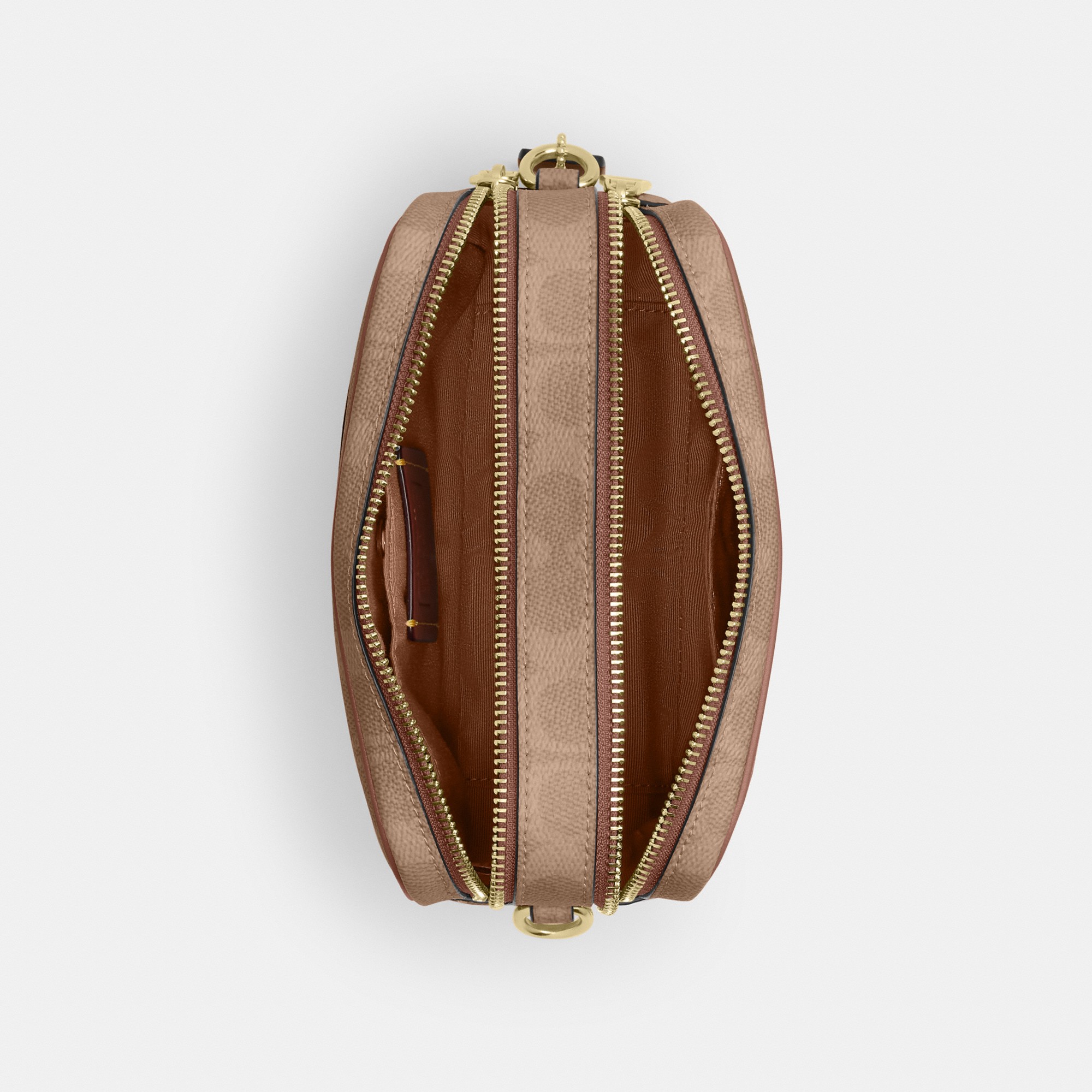 Coach Mini Carey Crossbody Bag In Signature Canvas - Preorder - Image 4