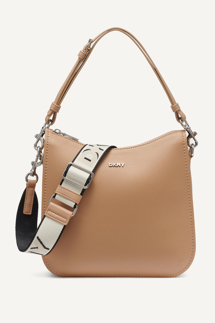 DKNY Nessa Shoulder Bag 2026 brown tan