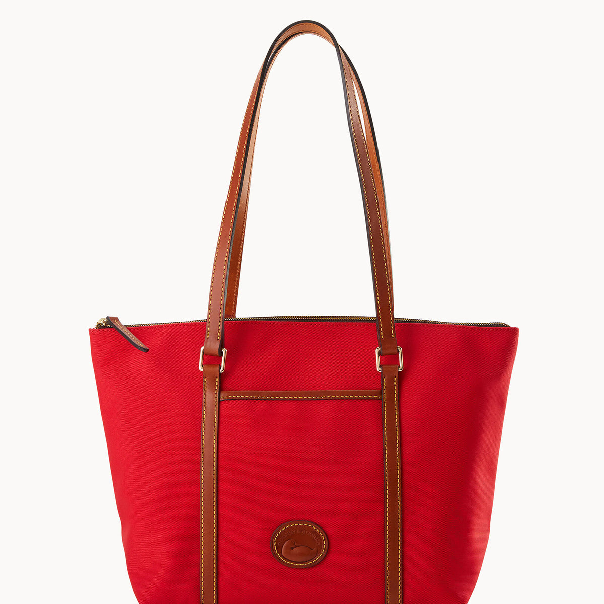 Dooney Bourke Nylon Zip Pocket Tote 2026 structured tote