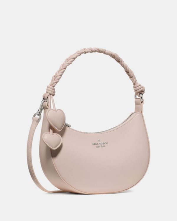 Kate Spade Nova Braided Strap Shoulder Bag Powdered Sugar - Ready Stock Malaysia