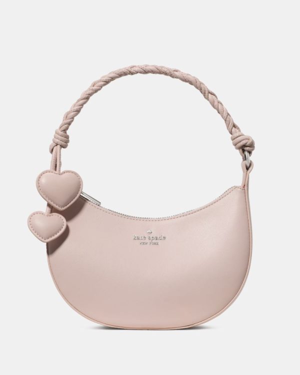 Kate Spade Nova Braided Strap Shoulder Bag Powdered Sugar - Ready Stock Malaysia