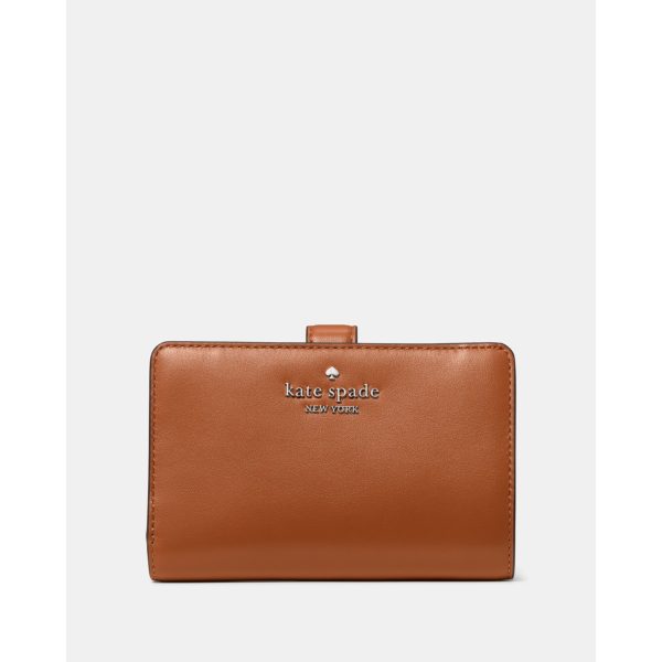 Kate Spade Medium Bifold Wallet Warm Gingerbread - Preorder