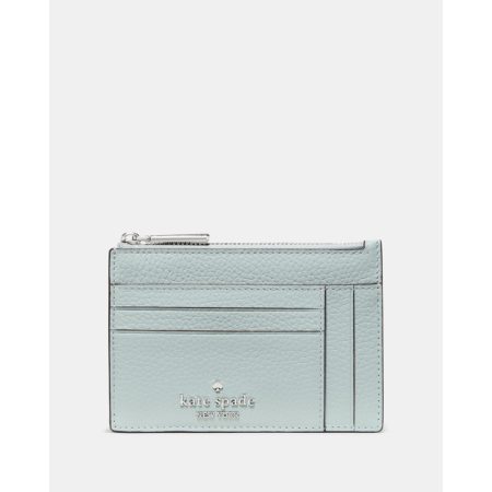 Kate Spade Large Slim Card Holder Lake Mist - Preorder
