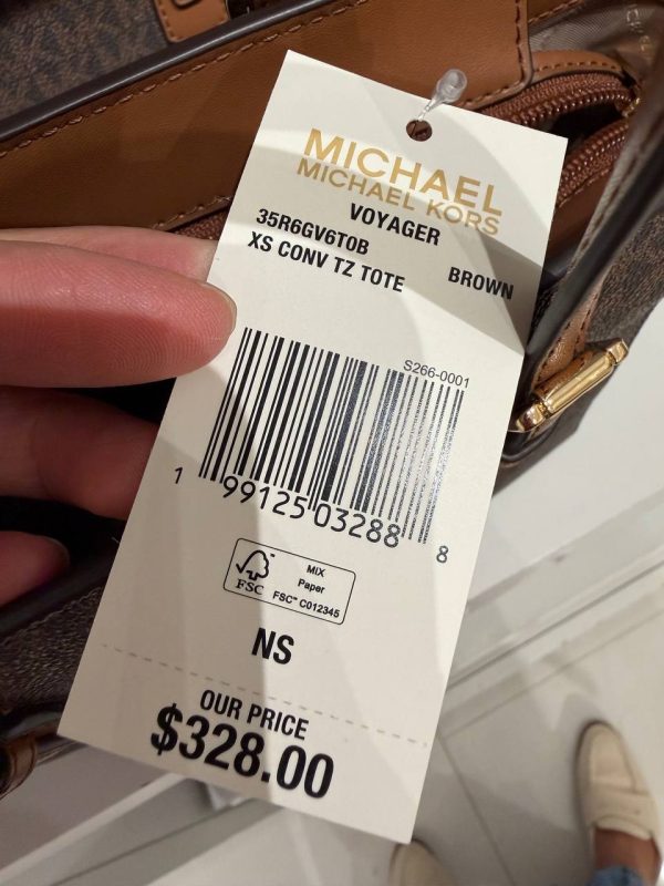 Michael Kors Voyager Extra-Small Convertible Top-Zip Tote Bag - Preorder