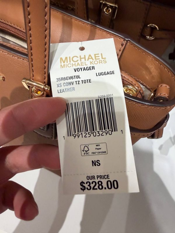 Michael Kors Voyager Extra-Small Convertible Top-Zip Tote Bag - Preorder