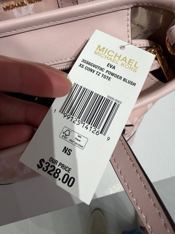 Michael Kors Eva Extra-Small Convertible Top-Zip Tote Bag - Preorder