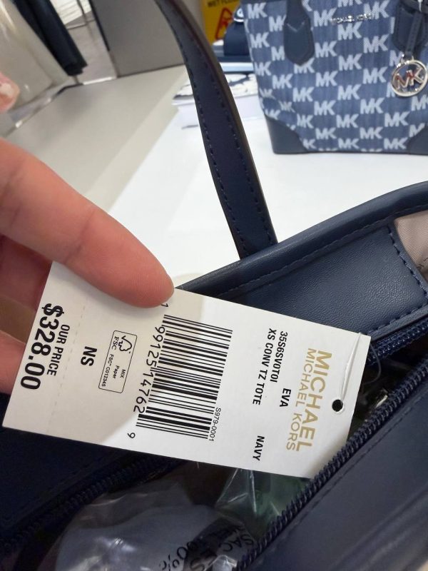 Michael Kors Eva Extra-Small Convertible Top-Zip Tote Bag - Preorder