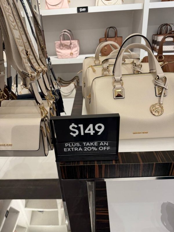 Michael Kors Grayson Medium Pebbled Leather Duffel Satchel - Preorder
