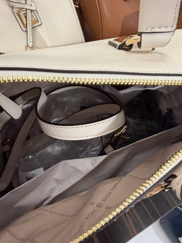 Michael Kors Grayson Medium Pebbled Leather Duffel Satchel - Preorder