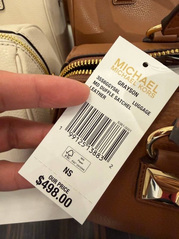 Michael Kors Grayson Medium Pebbled Leather Duffel Satchel - Preorder