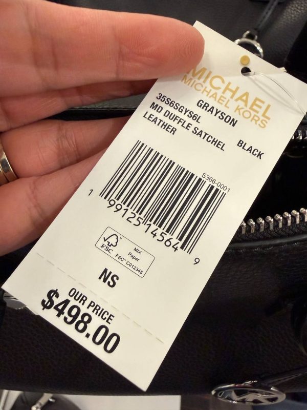 Michael Kors Grayson Medium Pebbled Leather Duffel Satchel - Preorder