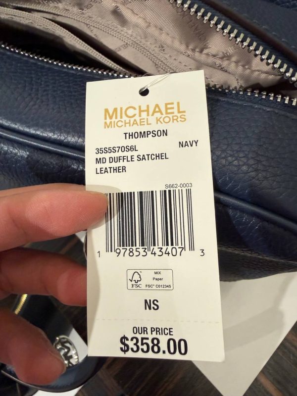 Michael Kors Thompson Medium Duffle Satchel - Preorder