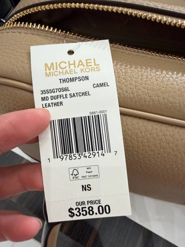 Michael Kors Thompson Medium Duffle Satchel - Preorder