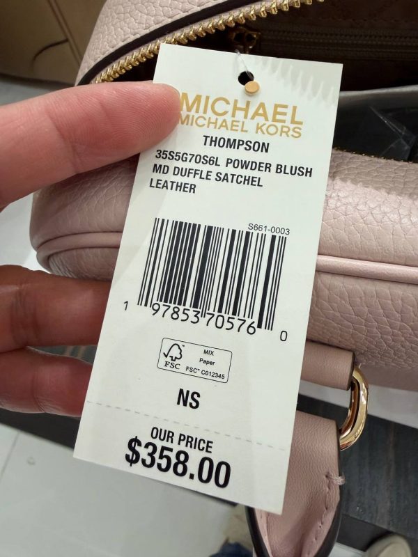 Michael Kors Thompson Medium Duffle Satchel - Preorder