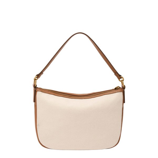 Fossil Skylar Contrast Color Crossbody Bag White