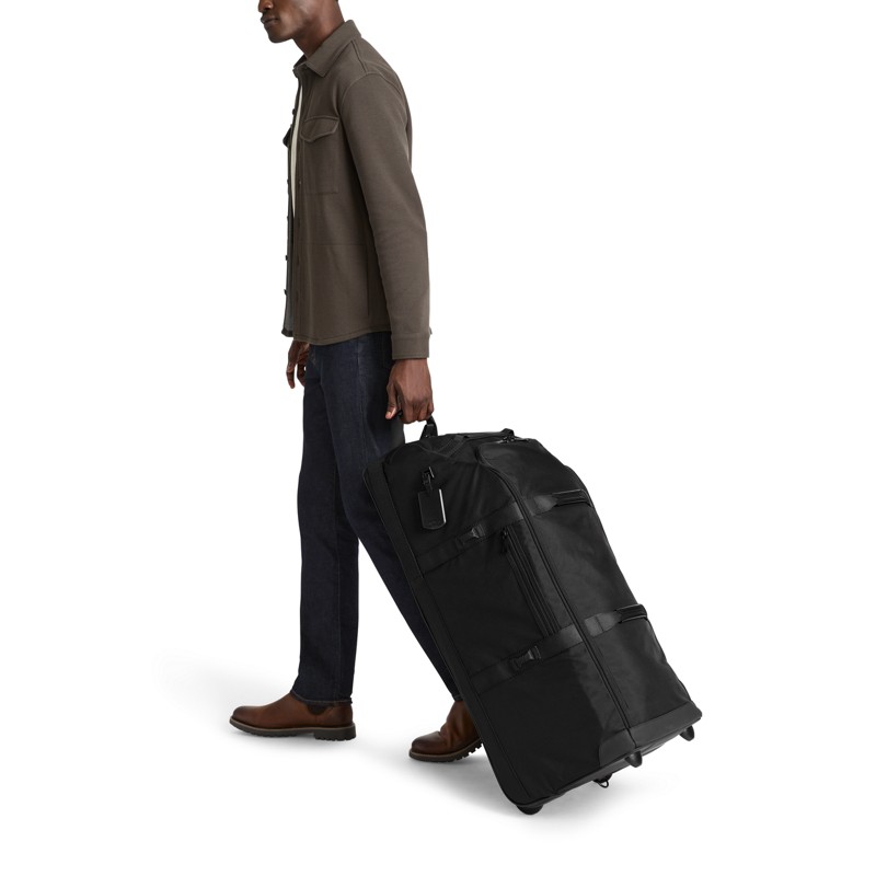 Tumi Alpha Bravo nylon weekender bag anthracite grey 2024