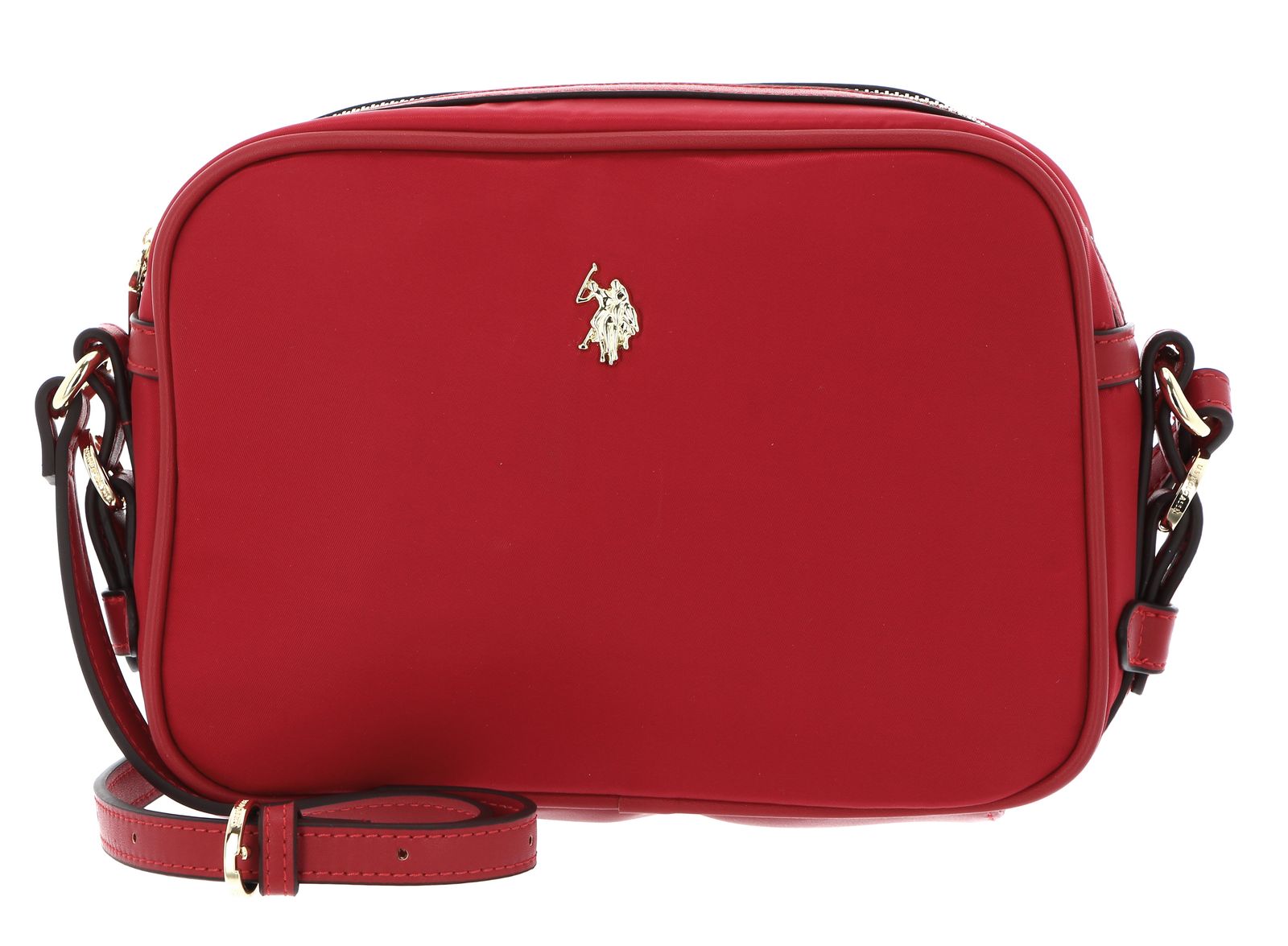 US Polo Assn red canvas crossbody bag women 2025