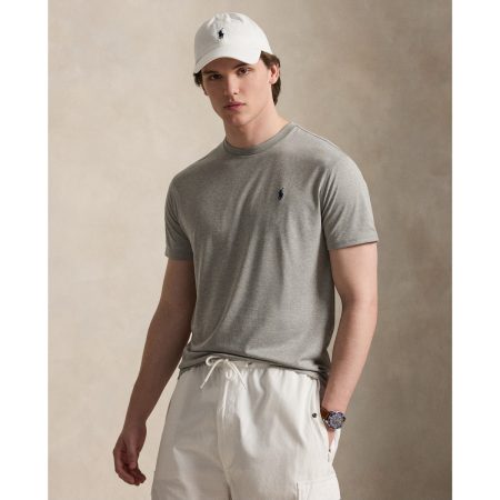 Polo Ralph Lauren Classic Fit Performance Jersey T-Shirt in Andover Heather