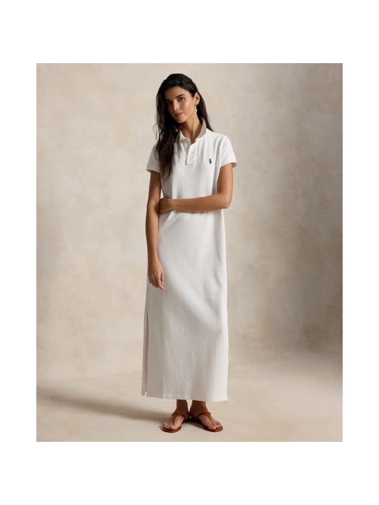 Polo Ralph Lauren Cotton Mesh Polo Dress - Preorder