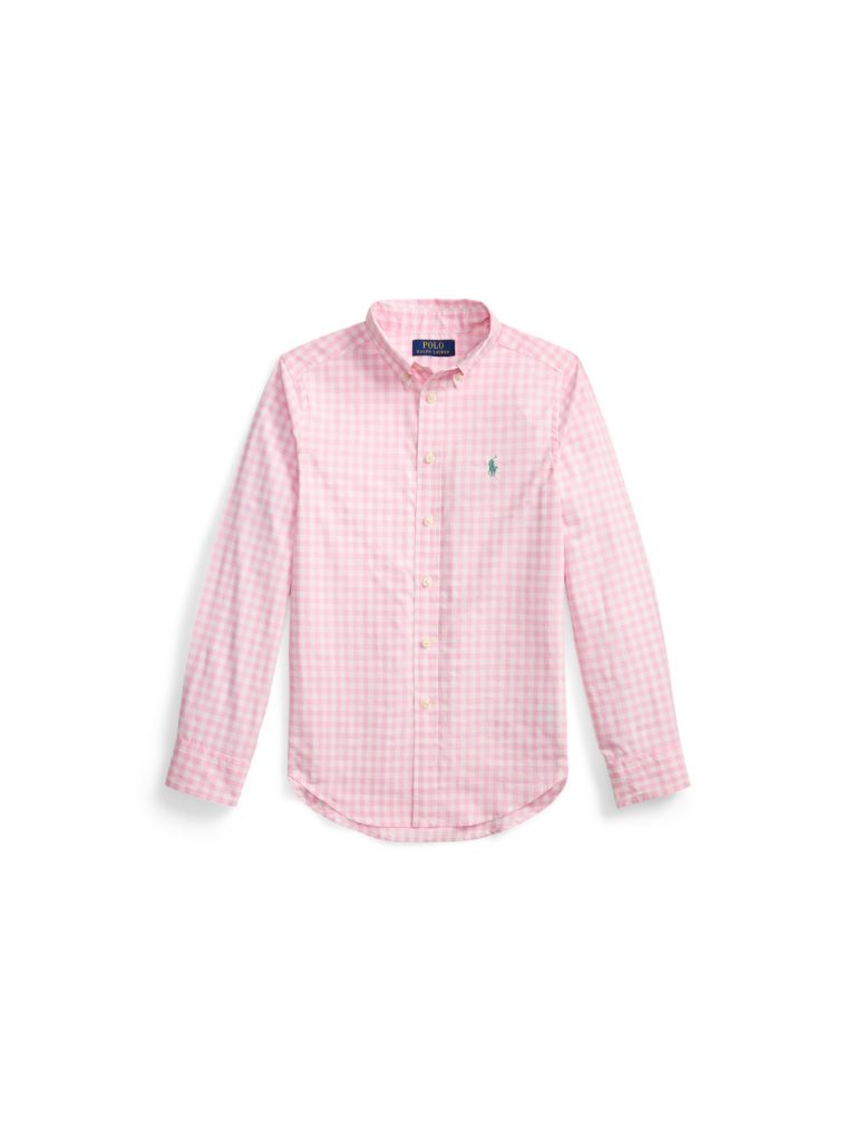 Polo Ralph Lauren Gingham Cotton Poplin Shirt - Preorder
