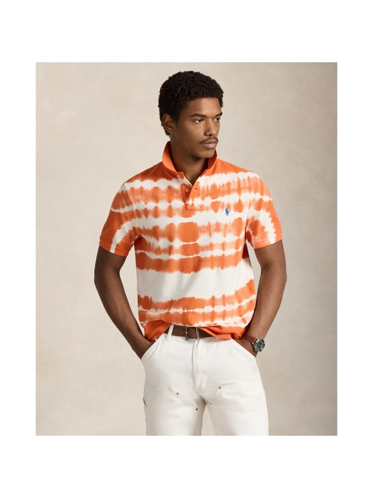 Polo Ralph Lauren Classic Fit Tie-Dye Mesh Polo Shirt - Preorder