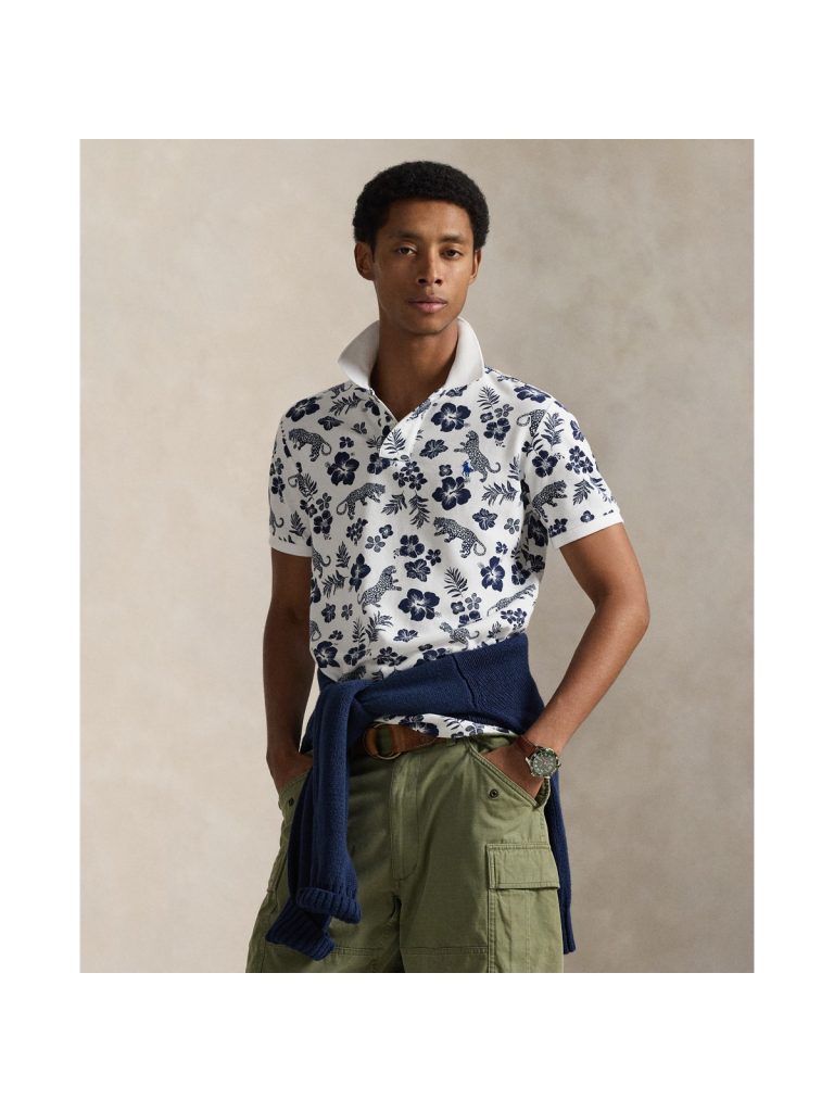 Polo Ralph Lauren Classic Fit Tropical Mesh Polo Shirt - Preorder