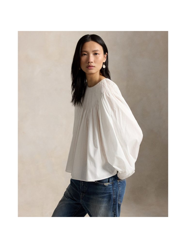 Polo Ralph Lauren Pintucked Cotton Shirt - Preorder