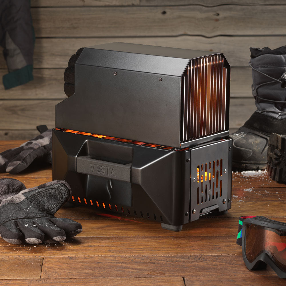 InstaFire VESTA indoor heater and stove front view