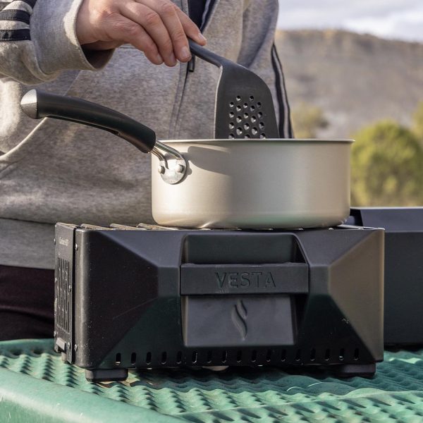 InstaFire VESTA heater and stove lifestyle use