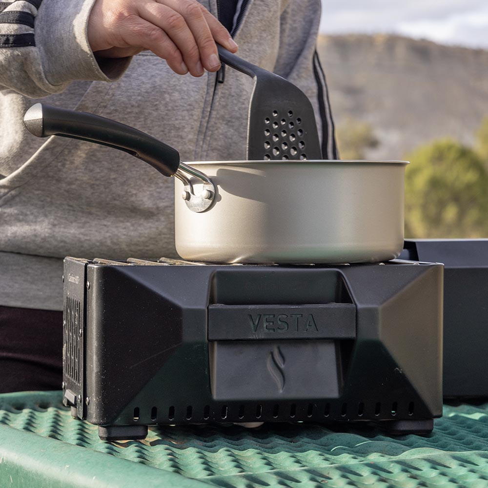 InstaFire VESTA heater and stove lifestyle use
