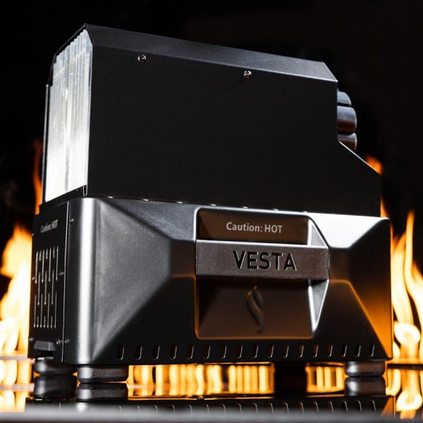 InstaFire VESTA stove heater detail view