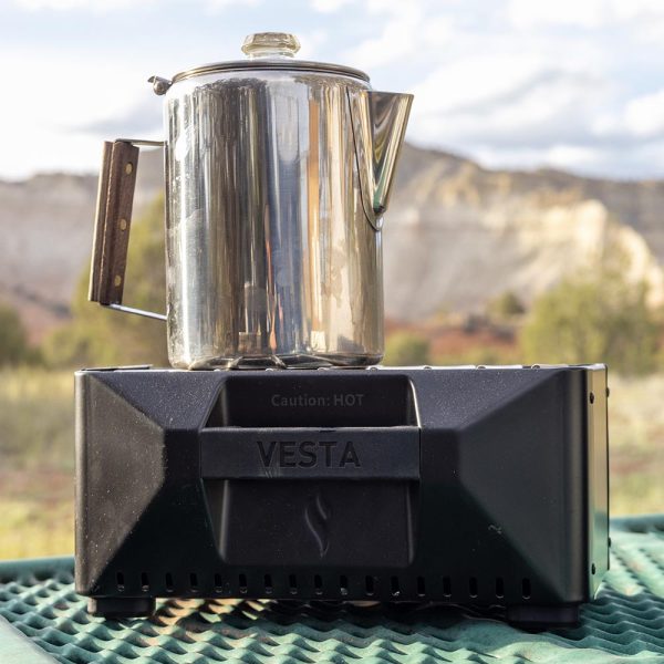 InstaFire VESTA indoor heater and stove in use
