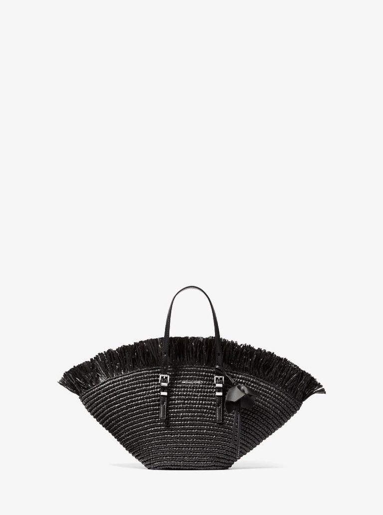 Michael Kors Isa Small Hand-Crocheted Tote Bag