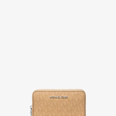 Michael Kors Jet Set Small Signature Logo Wallet Peanut - Preorder