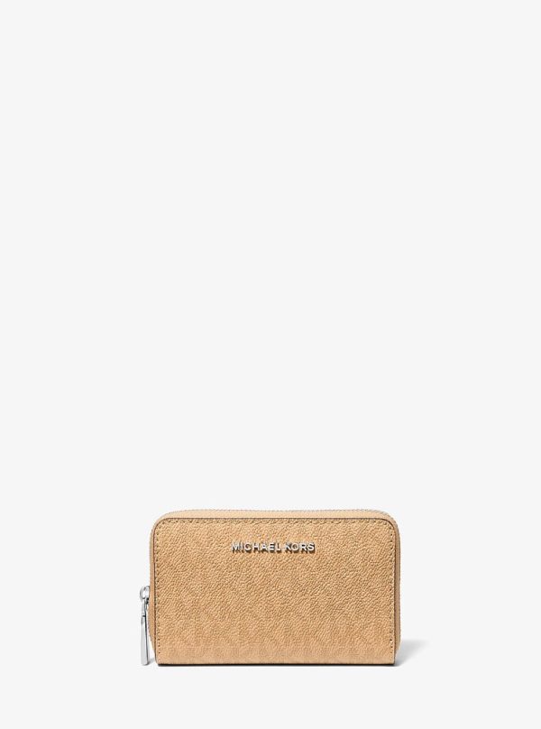 Michael Kors Jet Set Small Signature Logo Wallet Peanut - Preorder