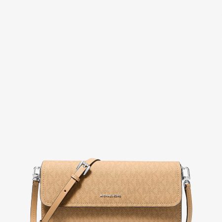 Michael Kors Jet Set Small Signature Logo Convertible Crossbody Bag Peanut - Preorder