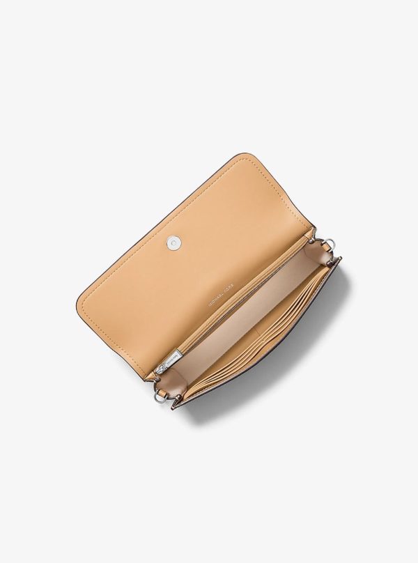 Michael Kors Jet Set Small Signature Logo Convertible Crossbody Bag Peanut - Preorder