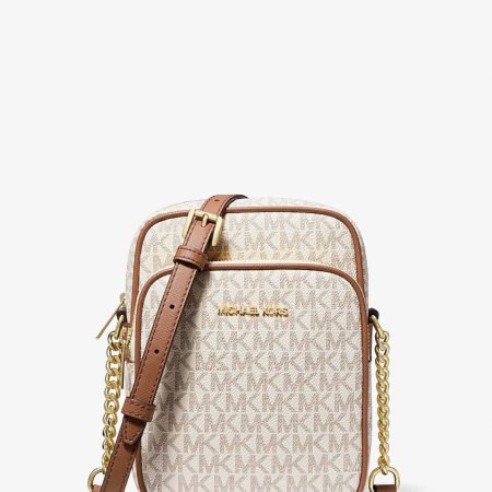 Michael Kors Jet Set Travel Medium Logo Crossbody Bag - Preorder