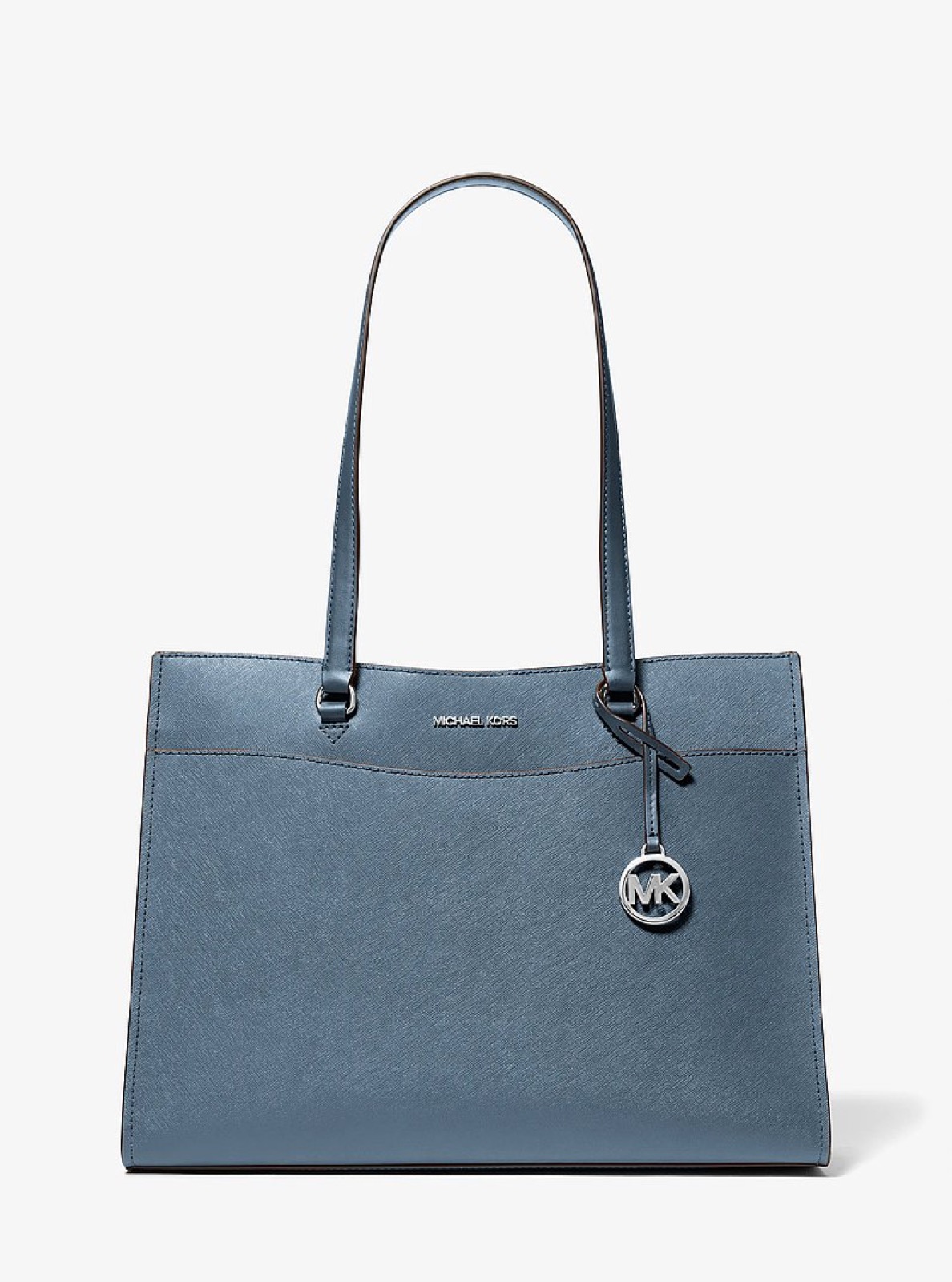 Michael Kors Jet Set Travel Large Saffiano Leather Tote Bag Denim - Preorder
