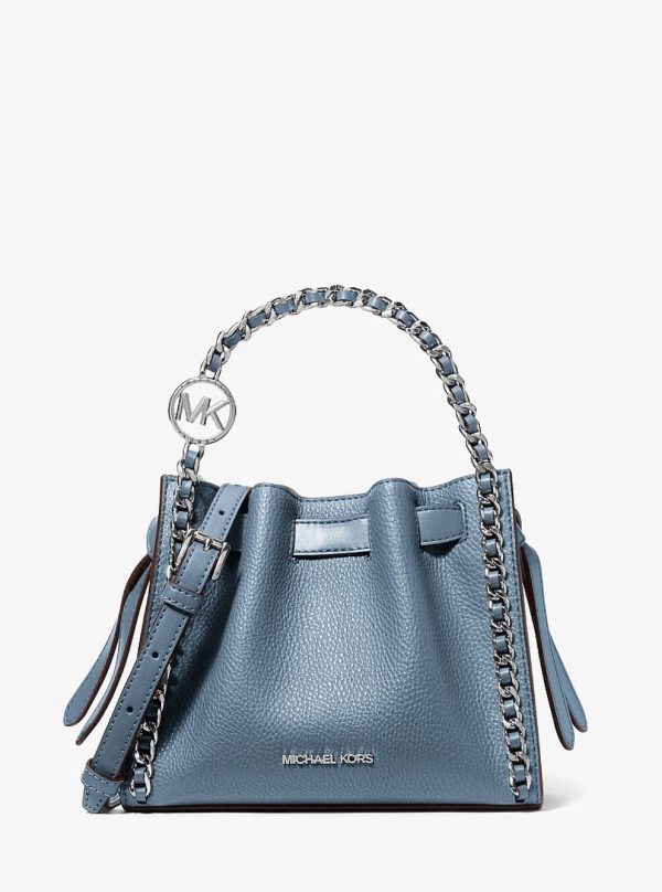 Michael Kors Mina Small Chain Convertible Crossbody Bag Denim - Preorder