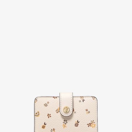 Michael Kors Jet Set Travel Floral Printed Billfold Wallet Lt Cream - Preorder